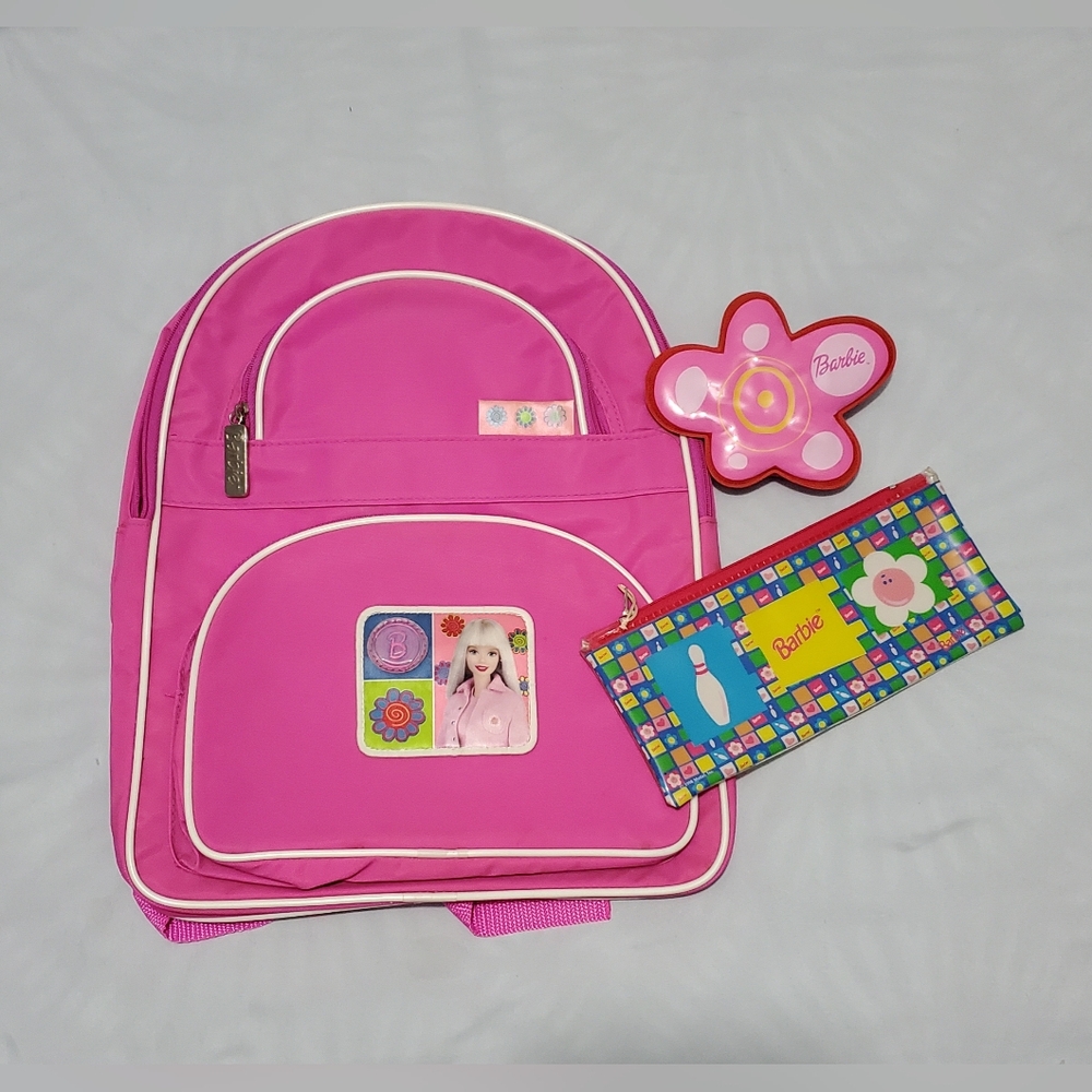 1999 Barbie backpack, pencil case and coin purse NWT
